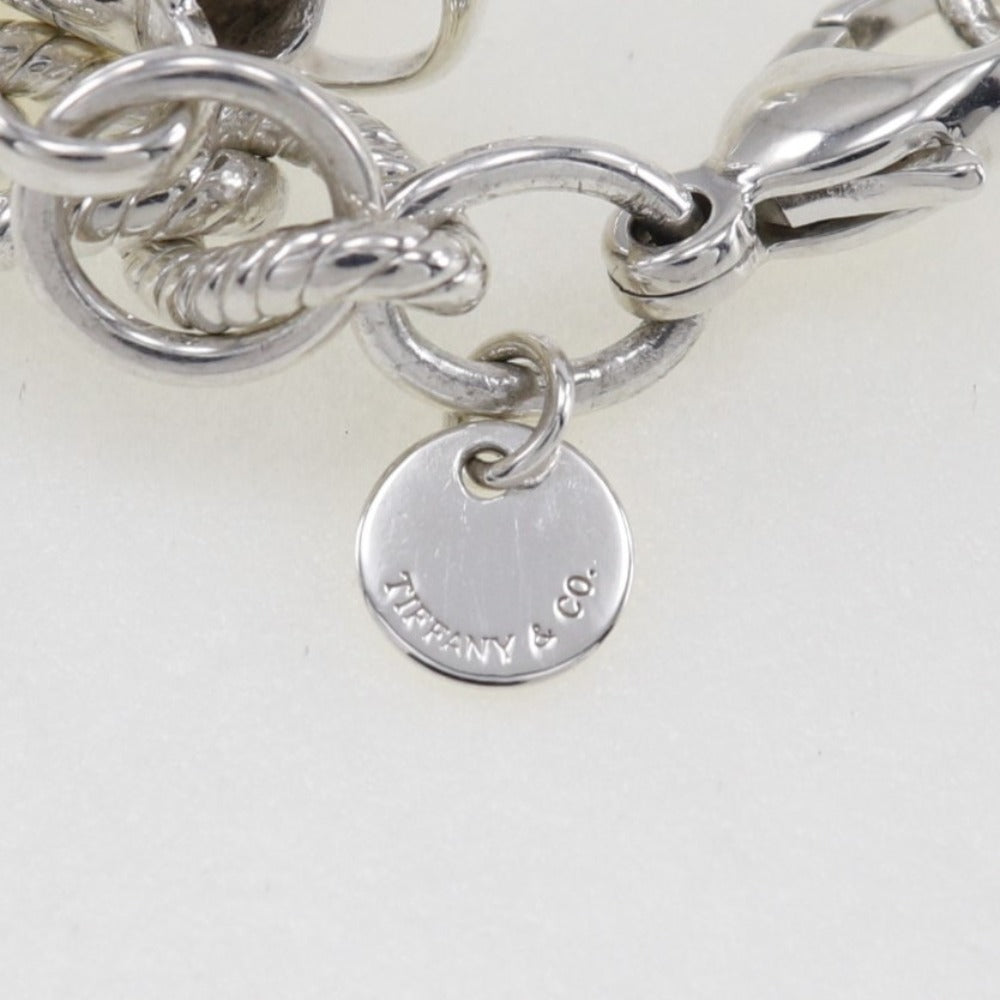 TIFFANY&Co. bracelet Silver925 Silver house design pot charm watering can Women Used Authentic