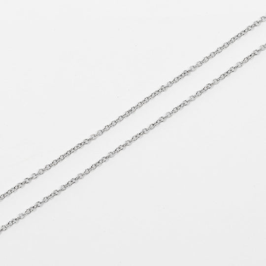 TIFFANY&Co. Necklace Pt950Platinum, Diamond Silver Aria