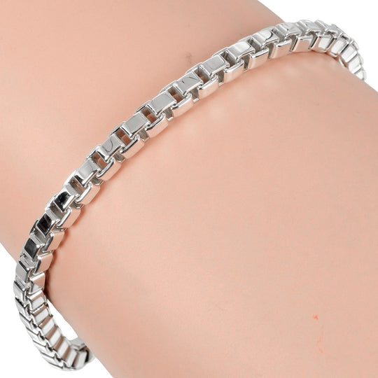 TIFFANY&Co. bracelet Silver925 Silver Circumference of Wrist6.9" Venetian Women Used Authentic