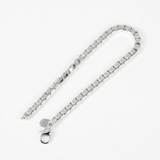 TIFFANY&Co. bracelet Silver925 Silver Circumference of Wrist6.9" Venetian Women Used Authentic
