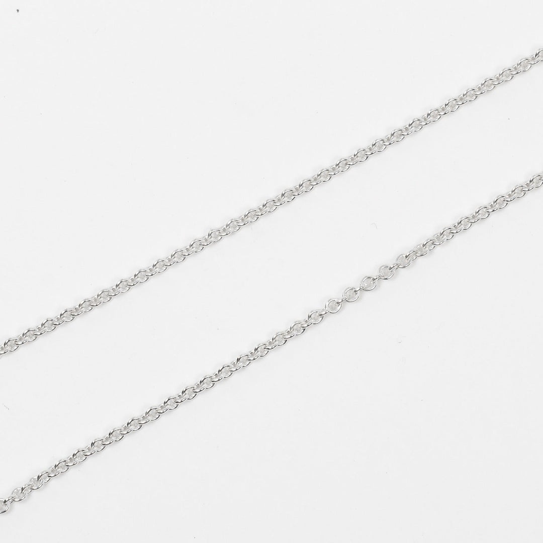 TIFFANY&Co. Necklace Silver925, K18 Gold Silver Triple ribbon Women Used Authentic