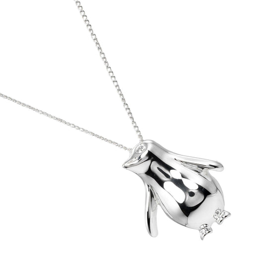 TIFFANY&Co. Necklace Silver925 Silver Penguin Women Used Authentic