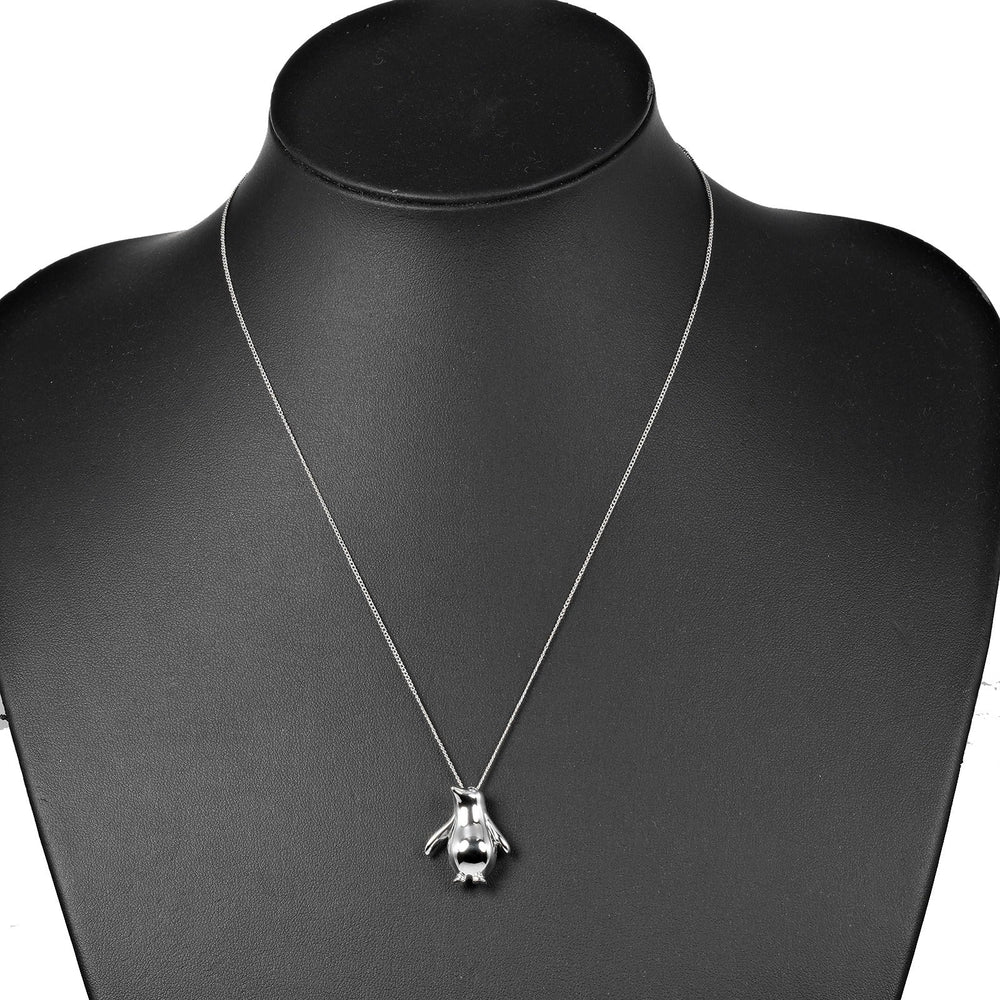 TIFFANY&Co. Necklace Silver925 Silver Penguin Women Used Authentic