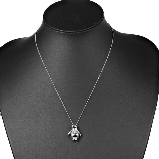 TIFFANY&Co. Necklace Silver925 Silver Penguin Women Used Authentic