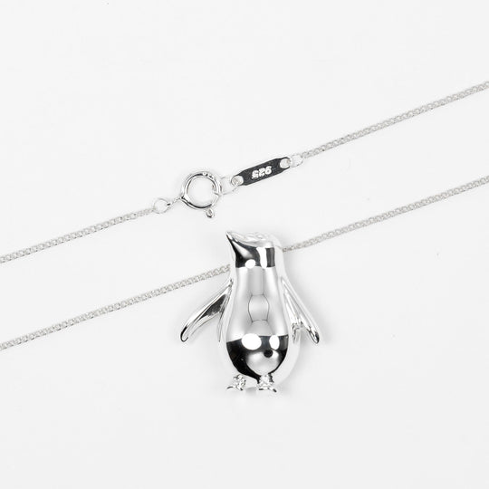 TIFFANY&Co. Necklace Silver925 Silver Penguin Women Used Authentic
