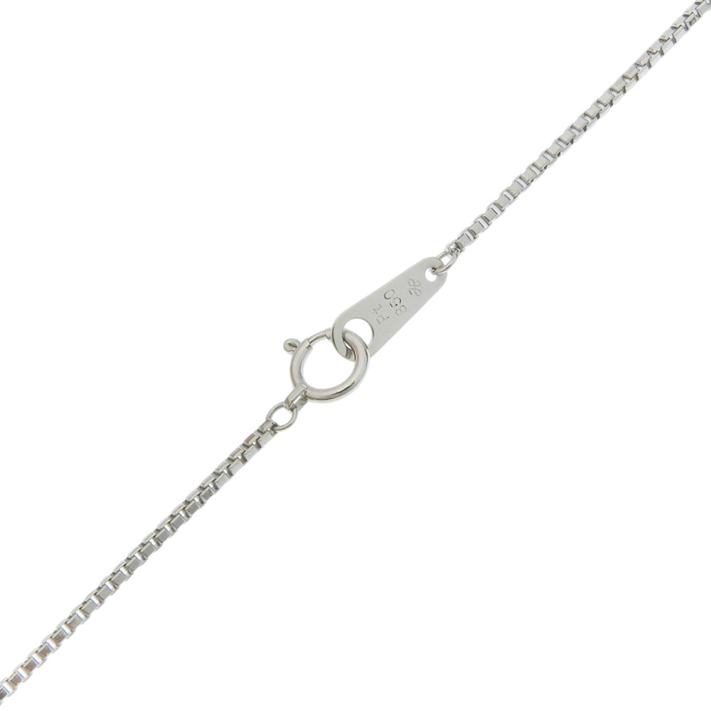 TASAKI Necklace K18 White Gold, Pt850Platinum, Diamond Silver Women Used Authentic
