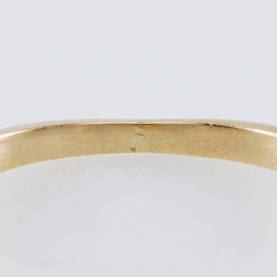 TASAKI Ring K18 Yellow Gold, Diamond gold Women Used Authentic