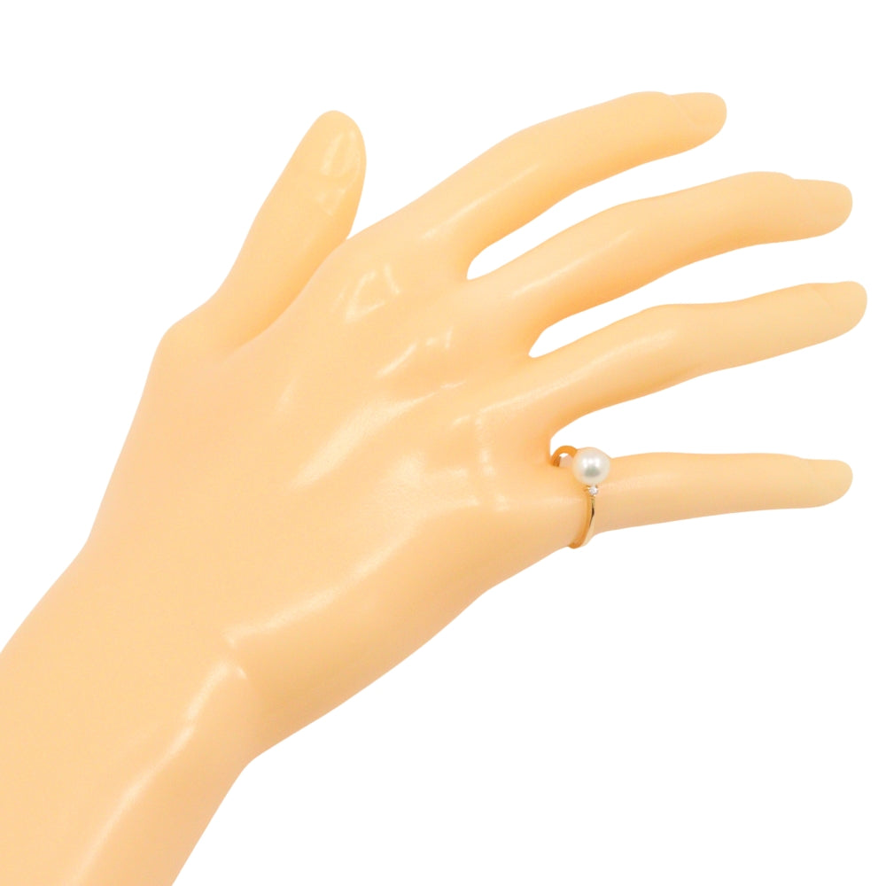 TASAKI Ring K18 Yellow Gold, Pearl gold Pearl Women Used Authentic