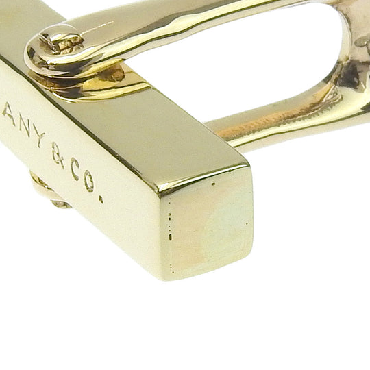 TIFFANY&Co. cuffs K14 Yellow Gold, Onyx gold mens Used Authentic