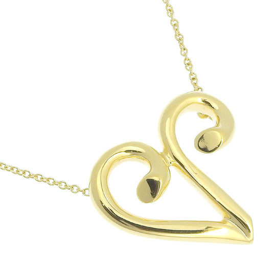 TIFFANY&Co. Necklace K18 yellow gold gold Women Used Authentic