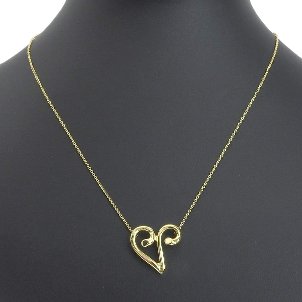 TIFFANY&Co. Necklace K18 yellow gold gold Women Used Authentic