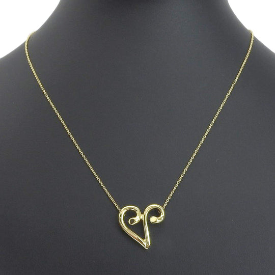 TIFFANY&Co. Necklace K18 yellow gold gold Women Used Authentic