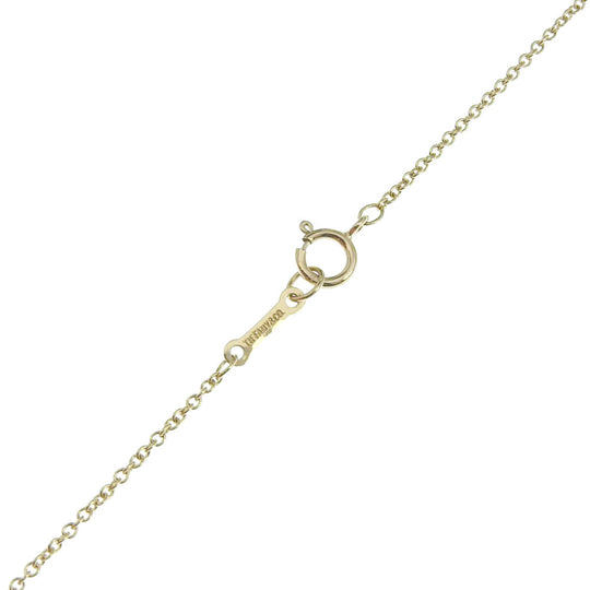 TIFFANY&Co. Necklace K18 yellow gold gold Women Used Authentic