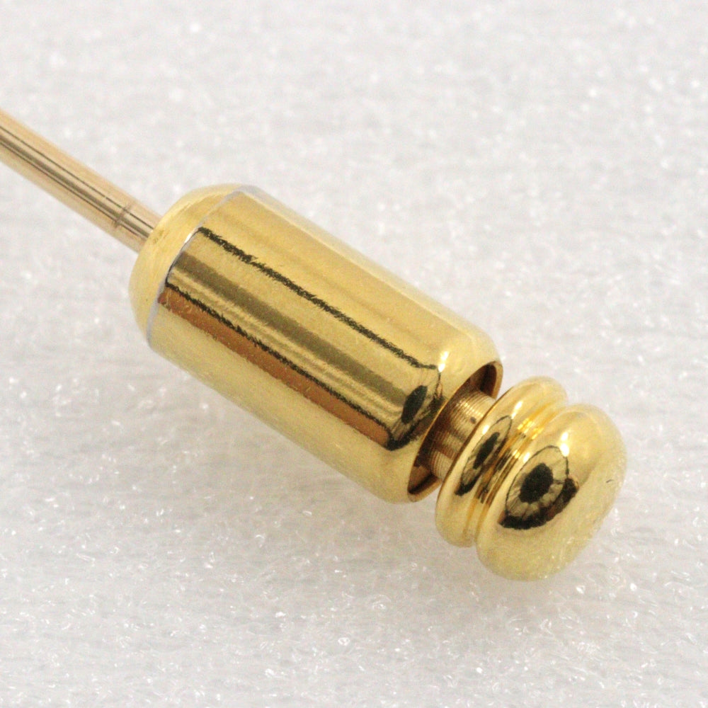 TASAKI Brooch K18 Yellow Gold, Pearl gold Necklace top Pearl Women Used Authentic