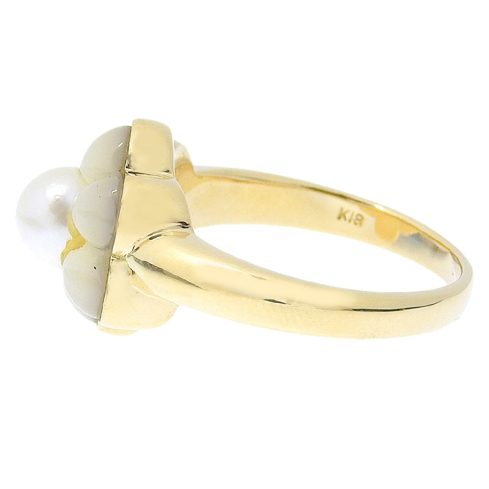 Ponte Vecchio Ring K18 yellow gold gold Women Used Authentic