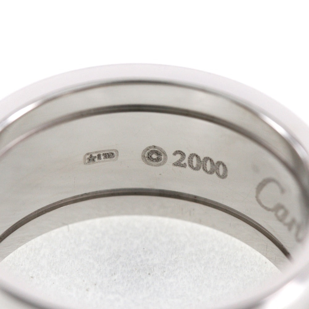 CARTIER Ring K18 white gold White gold C2 Women Used Authentic