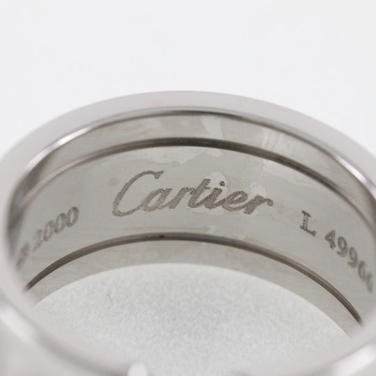 CARTIER Ring K18 white gold White gold C2 Women Used Authentic
