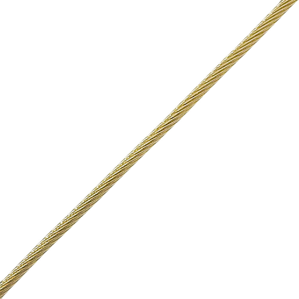 Gimel Necklace K18 Yellow Gold, Pt950Platinum, Diamond gold Bee motif Women Used Authentic