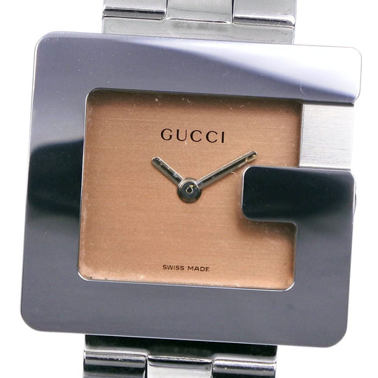 GUCCI Watches Quartz 3600L Stainless Steel Brown Brown dial Women Used Authentic