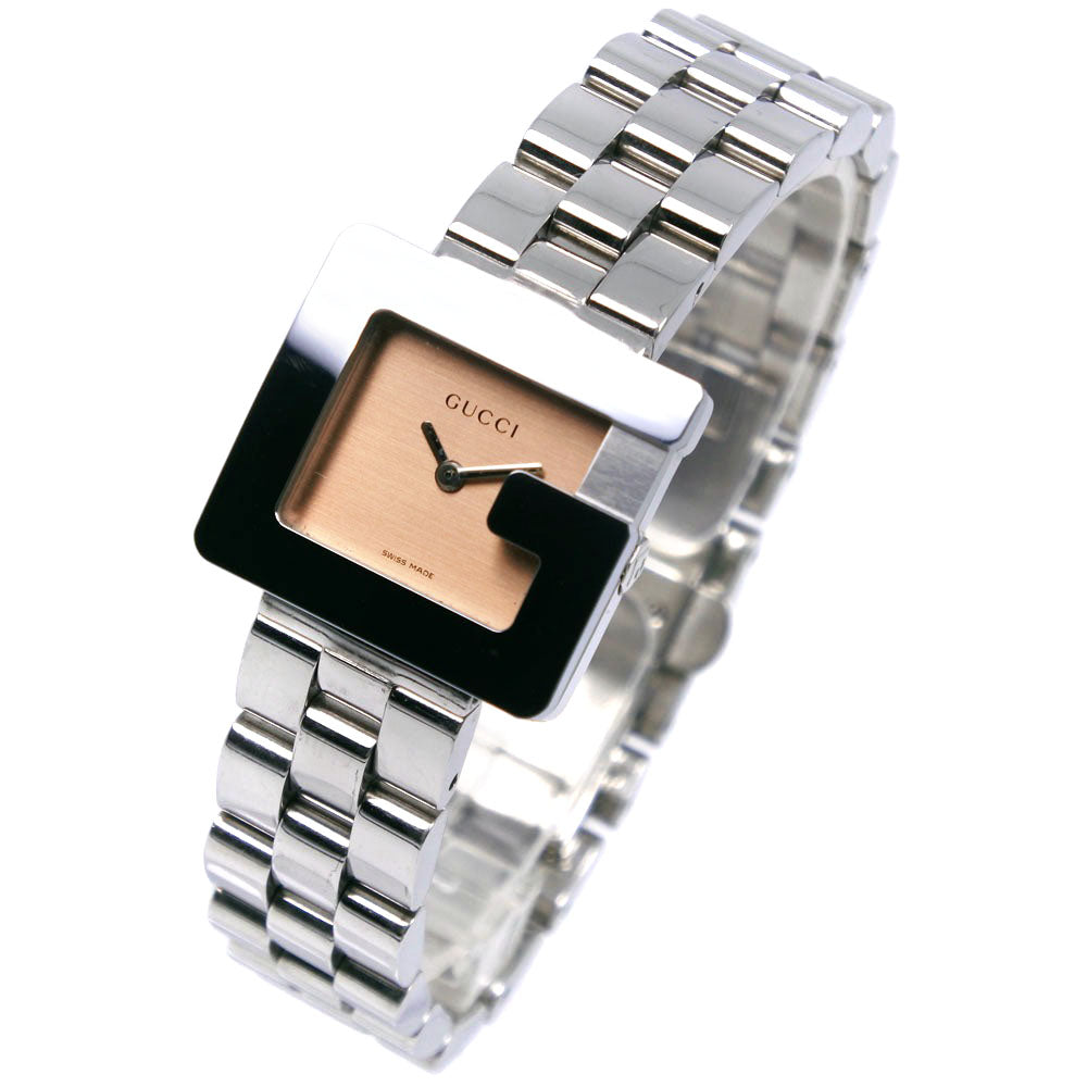 GUCCI Watches Quartz 3600L Stainless Steel Brown Brown dial Women Used Authentic