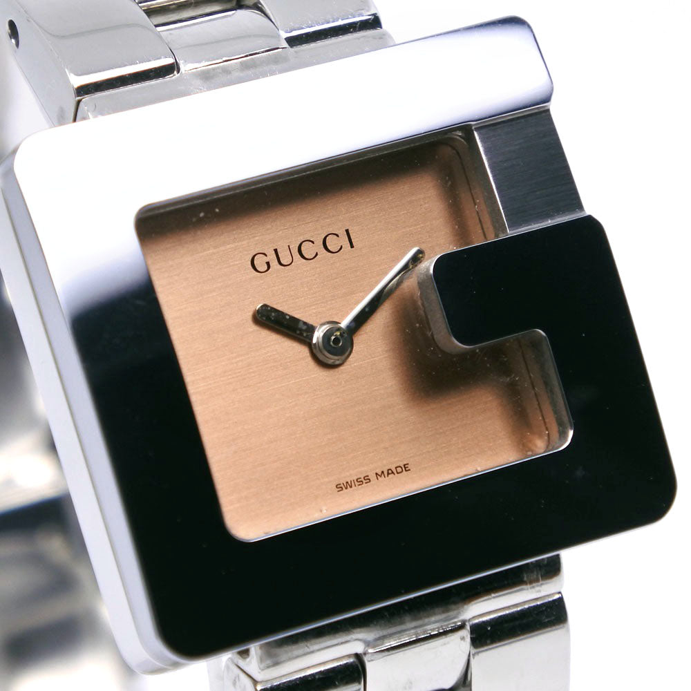 GUCCI Watches Quartz 3600L Stainless Steel Brown Brown dial Women Used Authentic