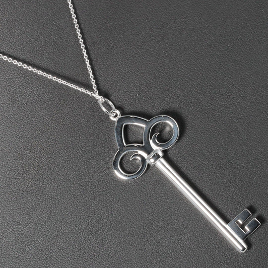 TIFFANY&Co. Necklace Silver925 Silver Fleur Driskey Women Used Authentic