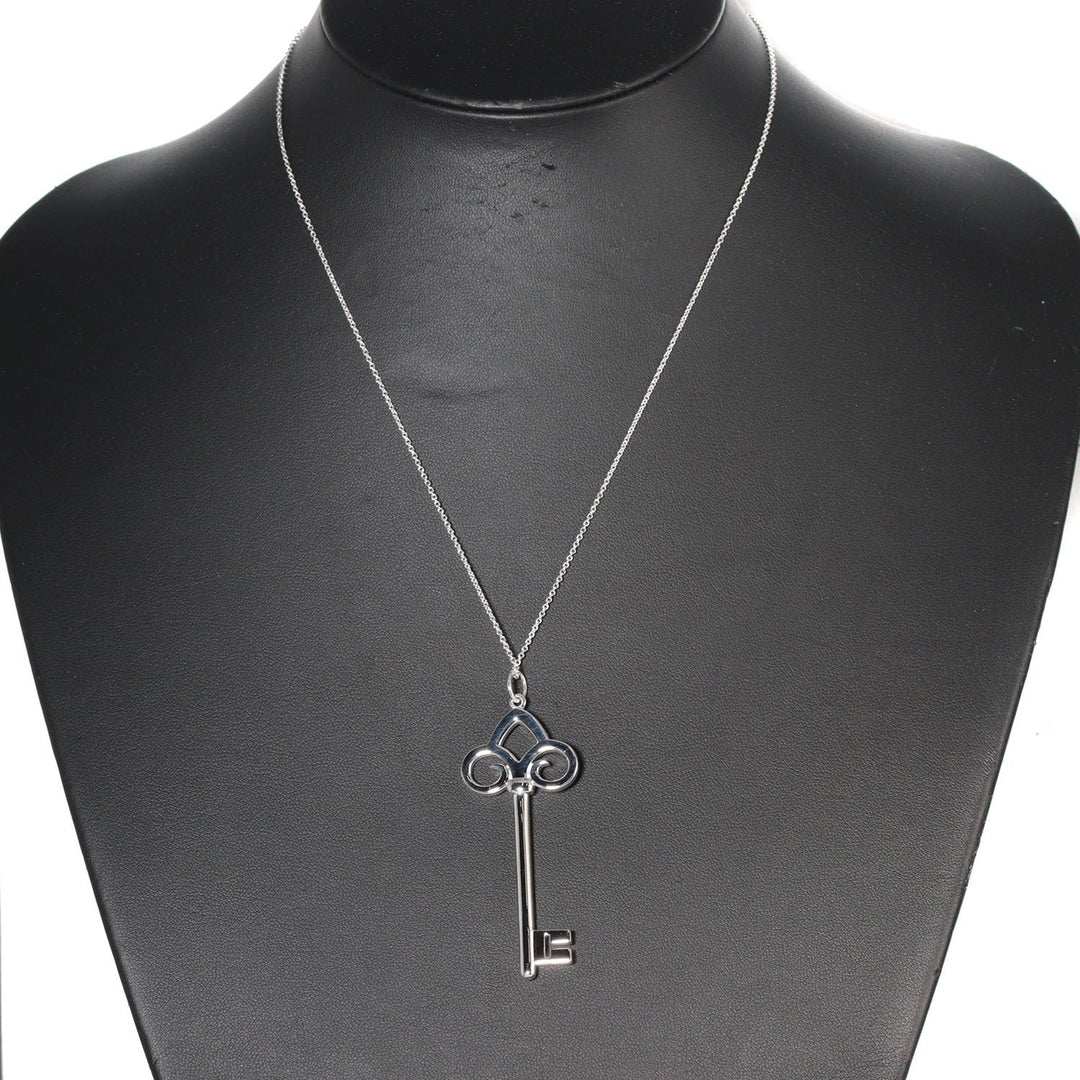 TIFFANY&Co. Necklace Silver925 Silver Fleur Driskey Women Used Authentic