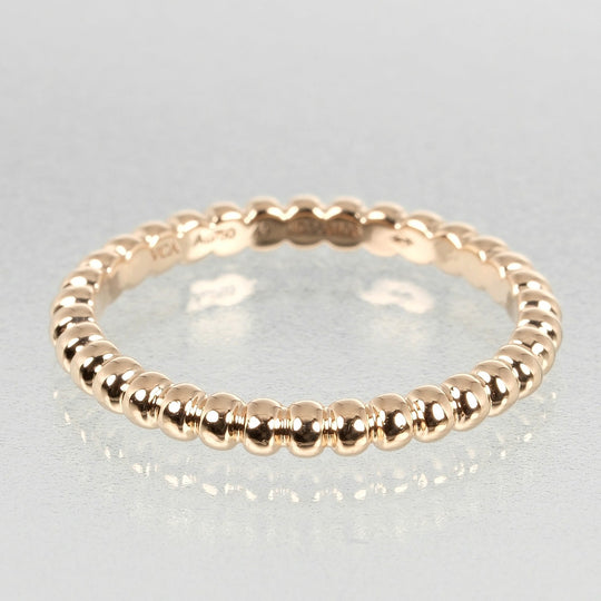 Van Cleef & Arpels Ring K18 Pink Gold Pink gold Perrelet Small Women Used Authentic