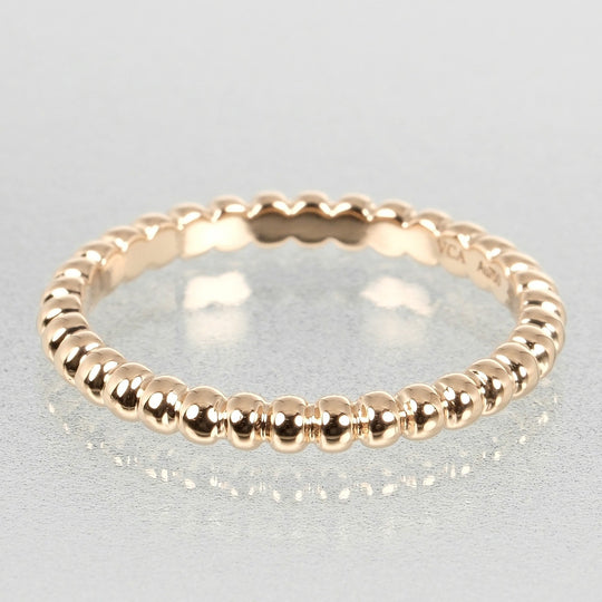 Van Cleef & Arpels Ring K18 Pink Gold Pink gold Perrelet Small Women Used Authentic