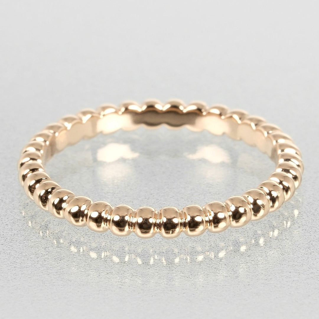Van Cleef & Arpels Ring K18 Pink Gold Pink gold Perrelet Small Women Used Authentic