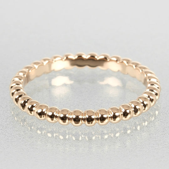 Van Cleef & Arpels Ring K18 Pink Gold Pink gold Perrelet Small Women Used Authentic