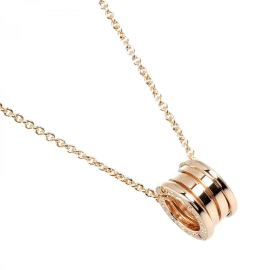 BVLGARI Necklace K18 Pink Gold gold Be zero one