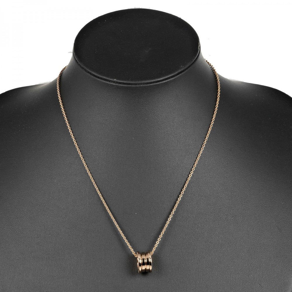 BVLGARI Necklace K18 Pink Gold gold Be zero one