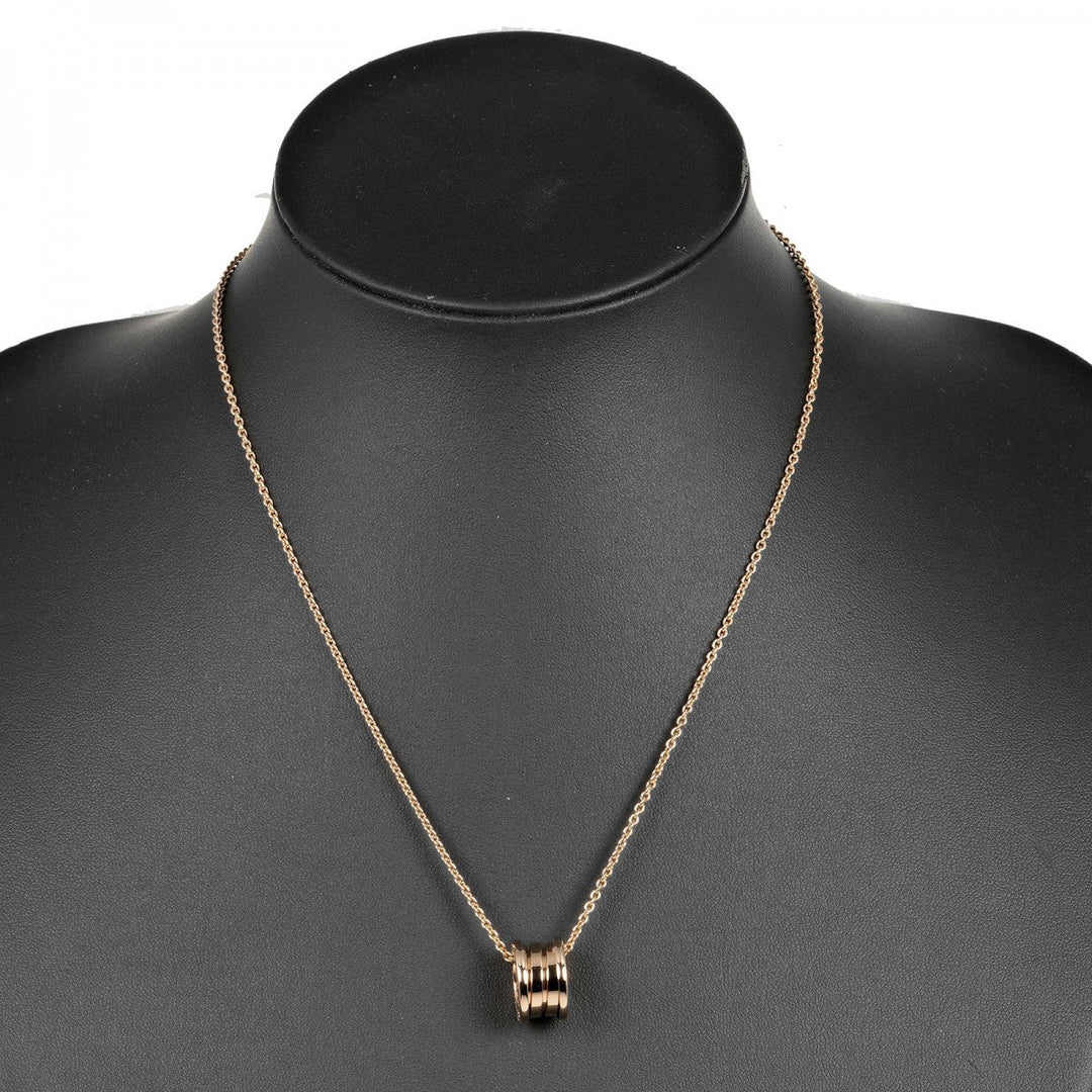 BVLGARI Necklace K18 Pink Gold gold Be zero one