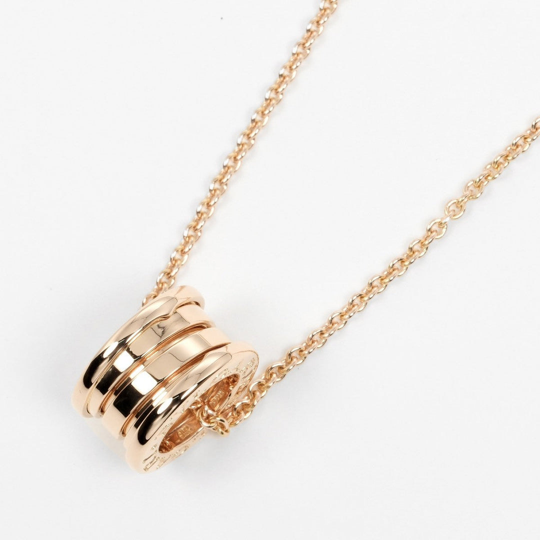 BVLGARI Necklace K18 Pink Gold gold Be zero one