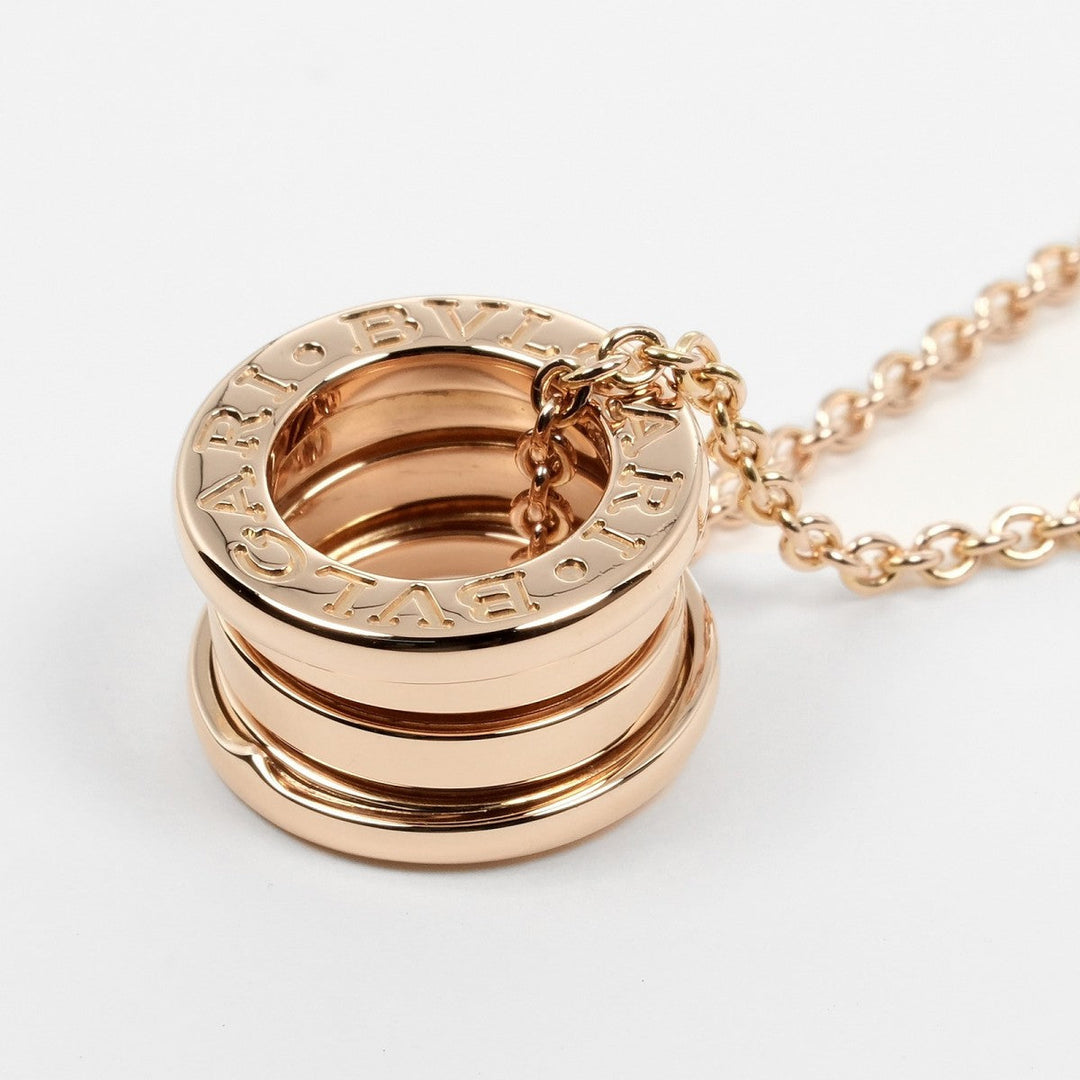 BVLGARI Necklace K18 Pink Gold gold Be zero one