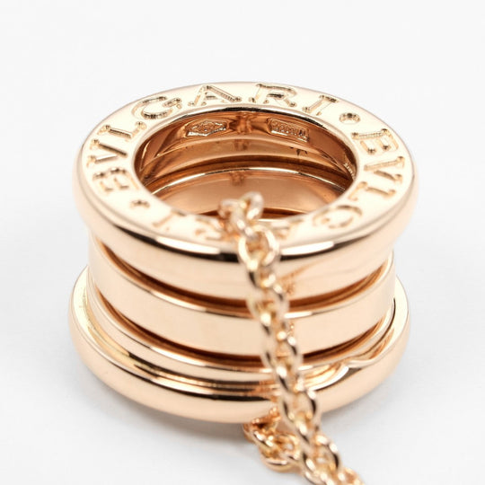 BVLGARI Necklace K18 Pink Gold gold Be zero one