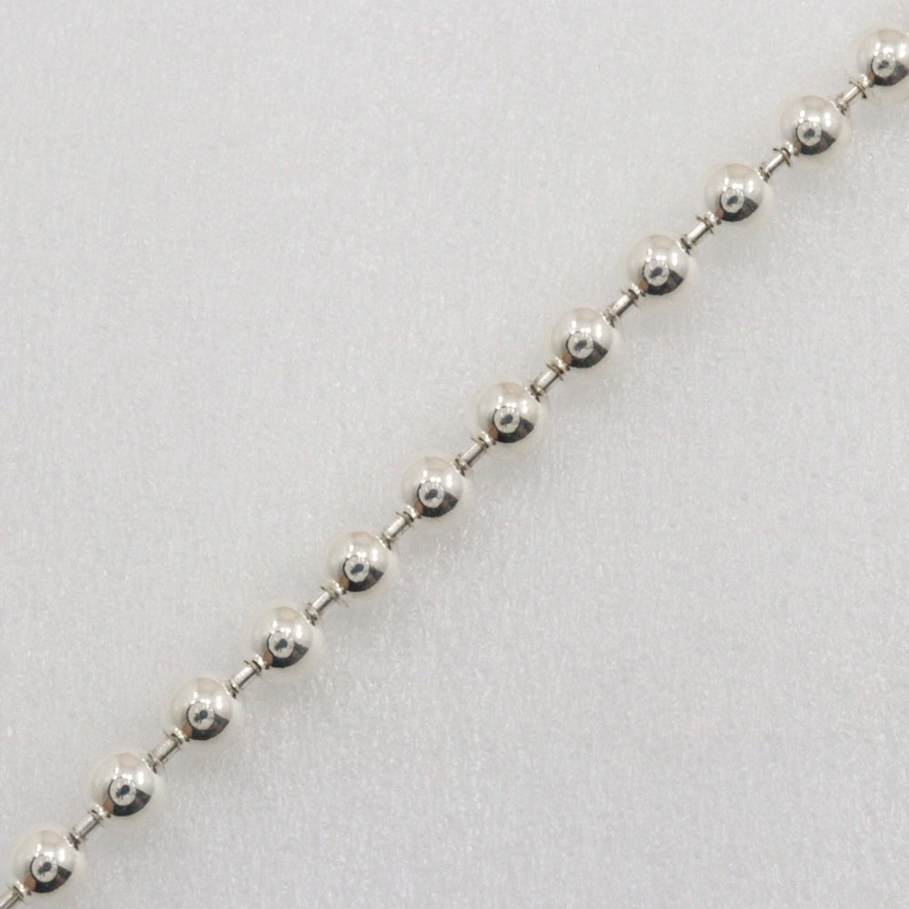 GUCCI Necklace Silver925 Silver Interlocking G Women Used Authentic