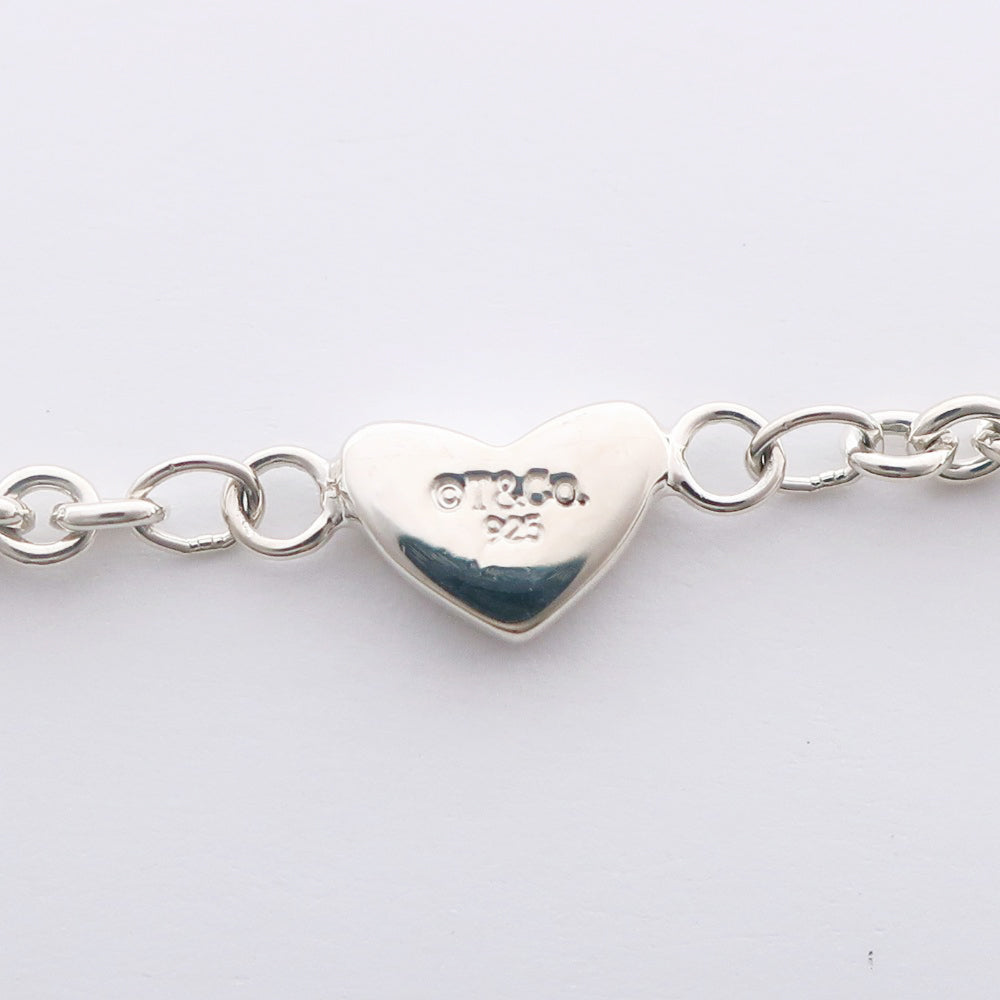 TIFFANY&Co. bracelet Silver925 Silver Heart link Women Used Authentic