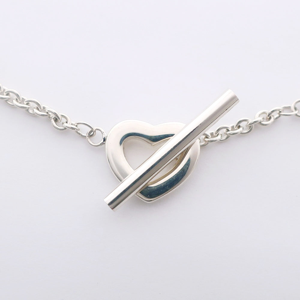 TIFFANY&Co. bracelet Silver925 Silver Heart link Women Used Authentic