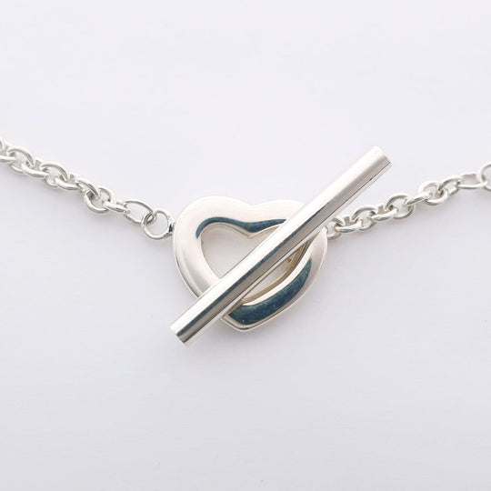 TIFFANY&Co. bracelet Silver925 Silver Heart link Women Used Authentic