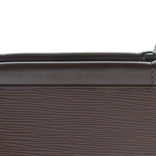 LOUIS VUITTON Handbag M5201D Epi Leather mocha Figari PM Women Used Authentic