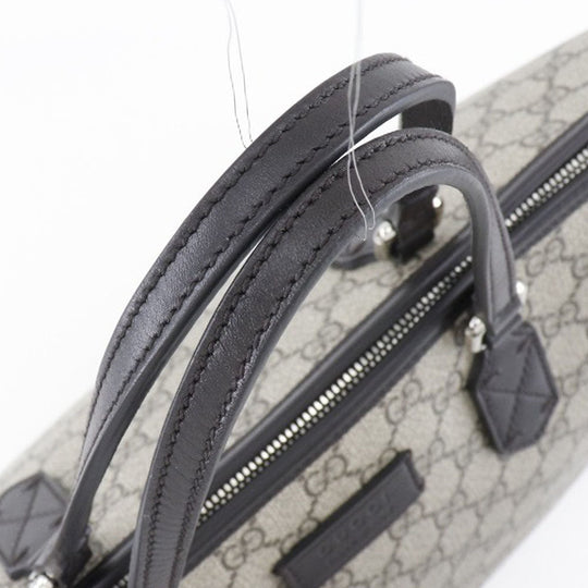 GUCCI Tote Bag 410748 GG Supreme canvas, leather Brown 2WAYShoulder GG Supreme Women Used Authentic