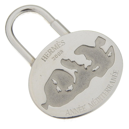 HERMES Cadena metallic Silver Mediterranean 2003 ANNNE MEDITERRANEE mens(Unisex) Used Authentic