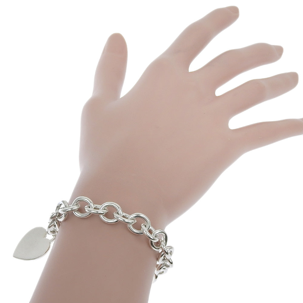 TIFFANY&Co. bracelet Silver925 Silver Heart tag Return to TIFFANY & Co. Women Used Authentic