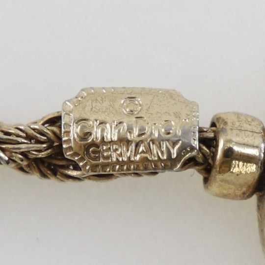 Christian Dior Necklace Plated Gold gold Lariet Women Used Authentic