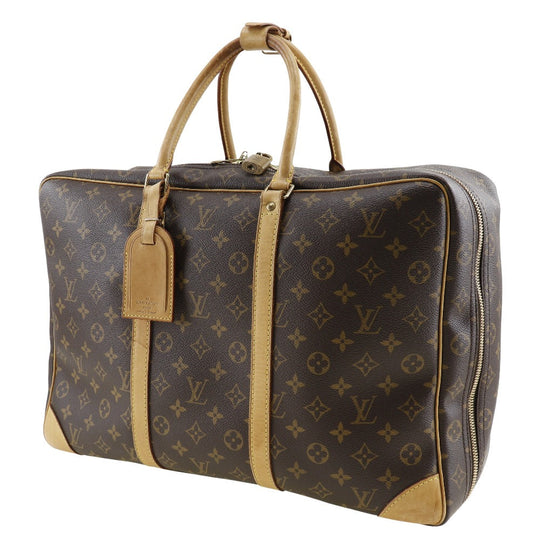 LOUIS VUITTON Boston Duffel bag M41408 Monogram canvas Brown Sirius 45 unisex(Unisex) Used Authentic