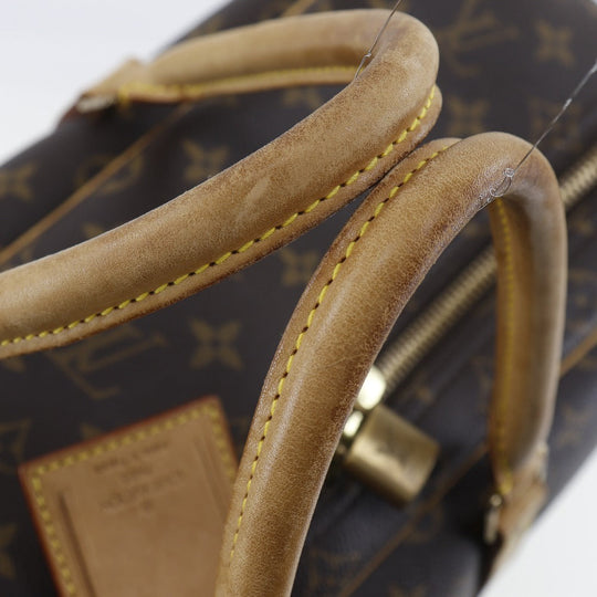 LOUIS VUITTON Boston Duffel bag M41408 Monogram canvas Brown Sirius 45 unisex(Unisex) Used Authentic