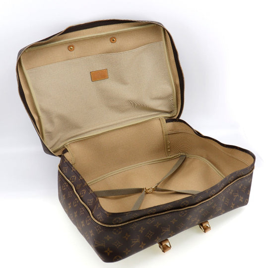 LOUIS VUITTON Boston Duffel bag M41408 Monogram canvas Brown Sirius 45 unisex(Unisex) Used Authentic