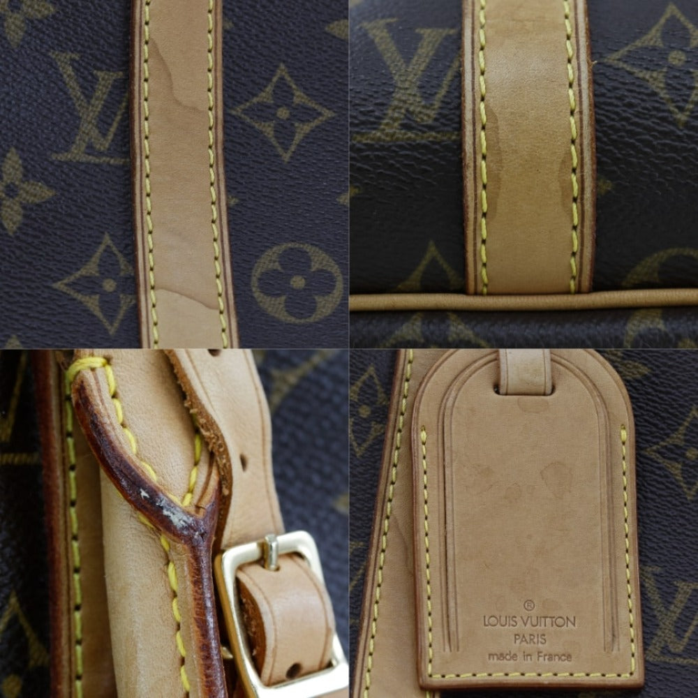 LOUIS VUITTON Boston Duffel bag M41408 Monogram canvas Brown Sirius 45 unisex(Unisex) Used Authentic
